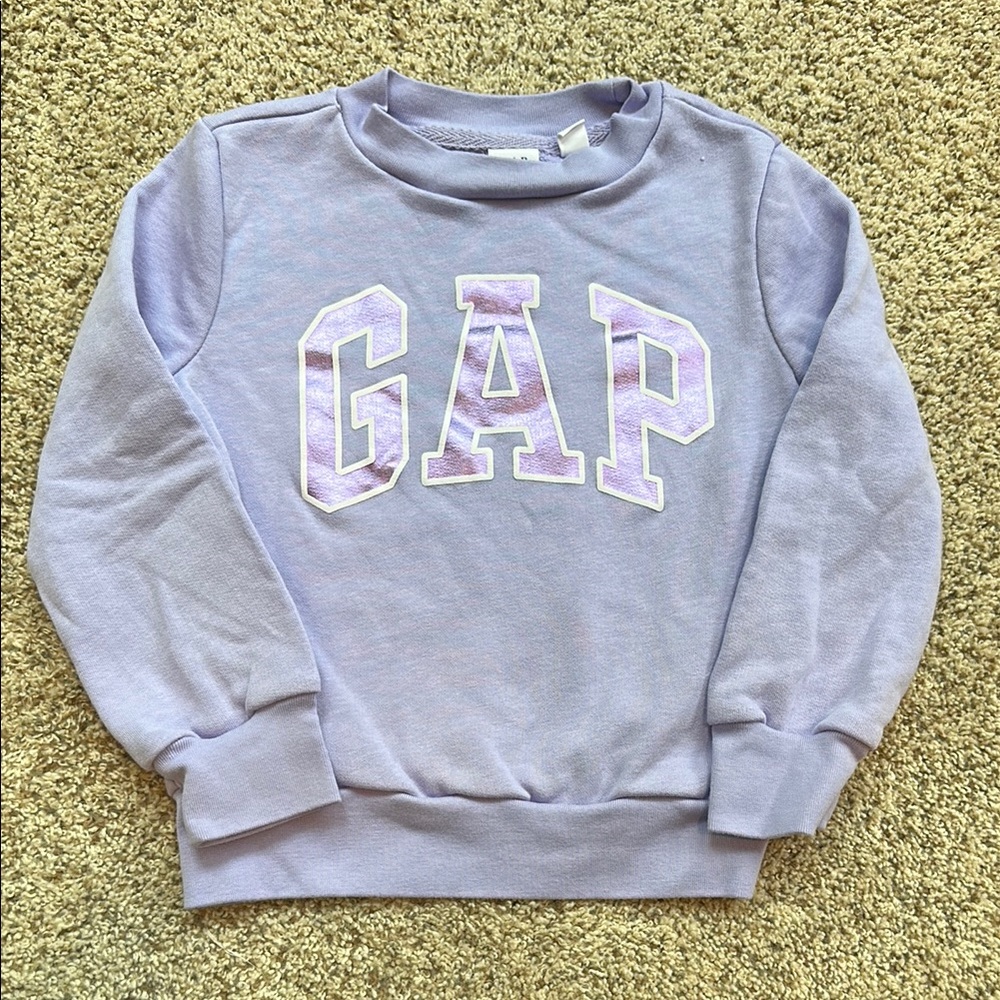 GAP Kids Purple Sweatshirt size XS (4-5)